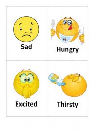 English Worksheet: emotions