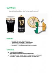 English Worksheet: Guinnes Beer and Records