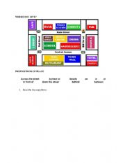 English Worksheet: Where do I livre?
