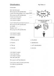 English Worksheet: 