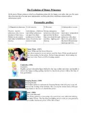 English Worksheet: Disney princesses 