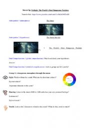 English Worksheet: Twilight scene