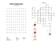 English Worksheet: Parts of the body