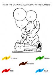 Paiting Winnie the Pooh