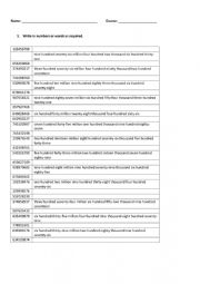 English Worksheet: Basic Review