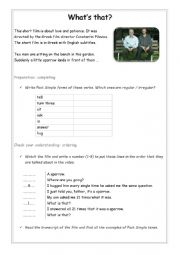 What is that? (short film worksheet)
