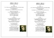 Adele Hello song