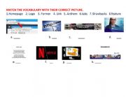 English Worksheet: VOCABULARY WEB PAGE
