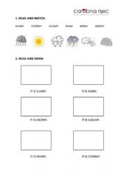 Weather worksheet