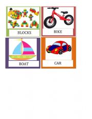 toys flashcards 2nd part