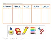 English Worksheet: CLASS OBJECTS