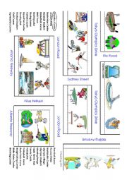 Olympic Map: Labelled and Unlabelled