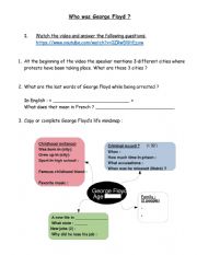 English Worksheet: Gorge Floyd