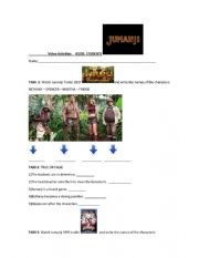 English Worksheet: Jumanji-video-activities-a2b1