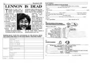 Lennon is Dead