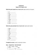 English Worksheet: worksheet