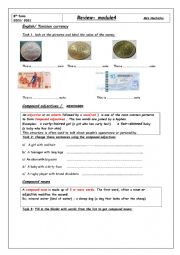 English Worksheet: review- module4- 8th form