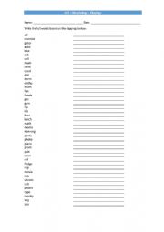 English Worksheet: Worksheet on clippings