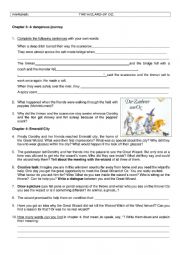 English Worksheet: The Wizard of Oz chap.3-4