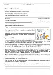 English Worksheet: The Wizard of Oz chap.3-4