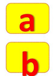 alphabet cards