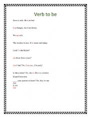 Verb to be