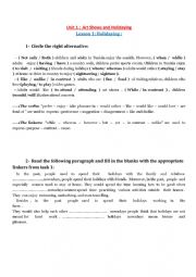 Revision  4th form Unit1 Lesson 1