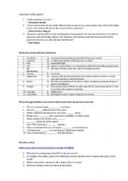English Worksheet: Lesson on racism