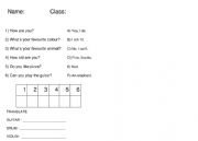 English Worksheet: Questions