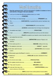 English Worksheet: Linking Words