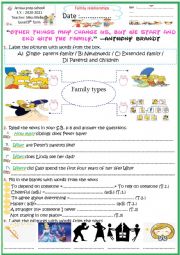 9th form Family relationships