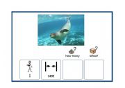 English Worksheet: Seal Sentence Builder