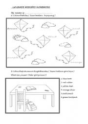 English Worksheet: Weekend Homework