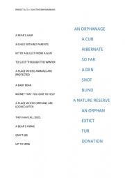 English Worksheet: Vocabulary - Project 4, 5C