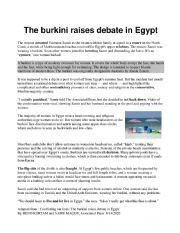 The burkini raises debate in Egypt