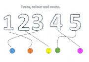 English Worksheet: Numbers