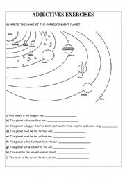 English Worksheet: COMPARATIVE AND SUPERLATIVE EXERCISES