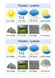 English Worksheet: what�s the weather like today?