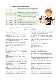 English Worksheet: Ed Sheeran- Bad Habit