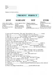 Present Perfect practice