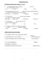 English worksheet: Structure