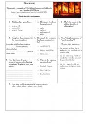 English Worksheet: Summer Review 2021