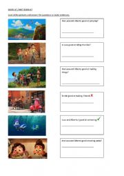English Worksheet: GOOD AT