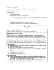 English Worksheet: Writing Postcards for Young Learners