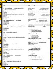 English Worksheet: Modals and Would vs Used to 