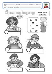 Language classroom