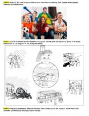English Worksheet: Speaking