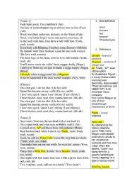 English Worksheet: M thee stallion - Girls in the hood (lyrics worksheet)