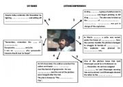 English Worksheet: Guy Fawkes Listening Comprehension