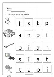 Beginning Sound 